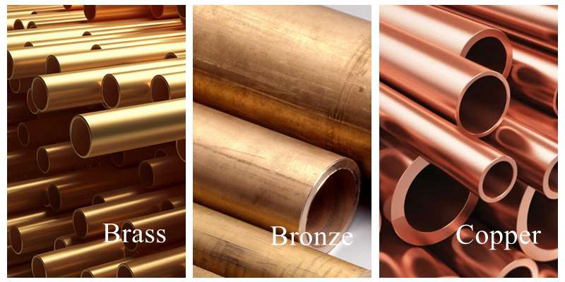 Copper vs Brass vs Bronze: Exploring The Differences, Benefits and Uses